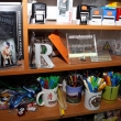 Everything you need - printed mugs, pencils, pens, stamps clip. All in low production runs. 