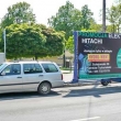 rent a trailer in the campaign Hitachi